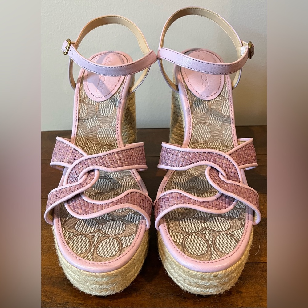 Coach Talina Sandal in Violet, size 9.5